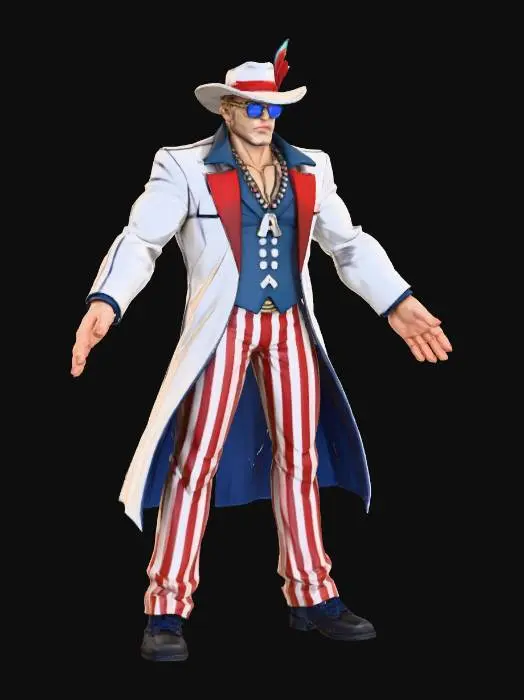 3D model for Patriotic Power