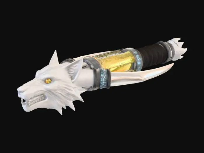 3D model for Wolf Light Saber in the Jungle