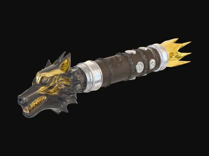 3D model for Wolf Balance Saber
