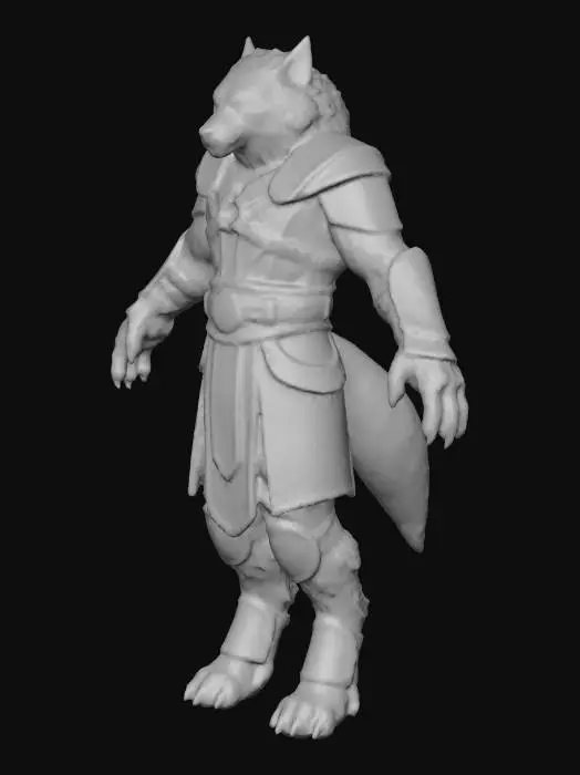 3D model for Wolf Warrior