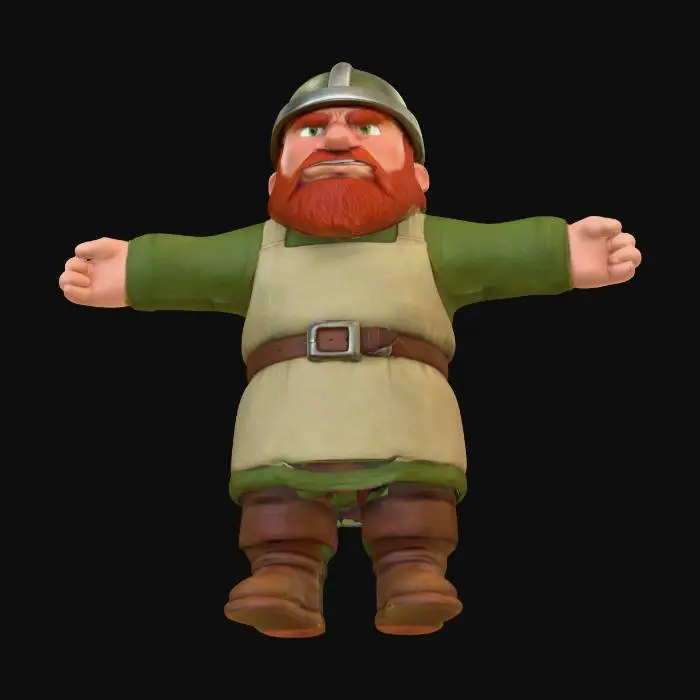 3D model for Villager