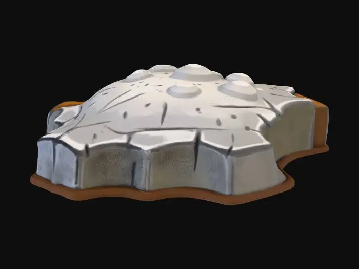 3D model for Stone Armor Shield
