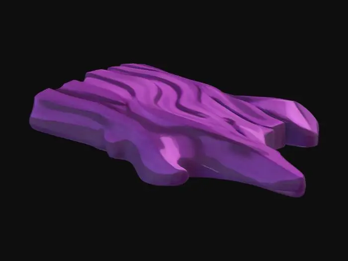 3D model for Purple Bark