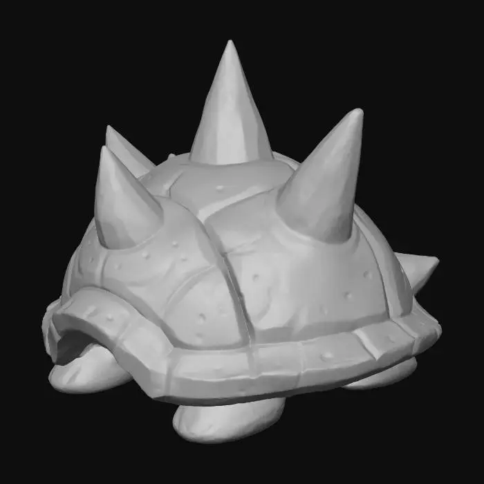 3D model for Spiky Shell