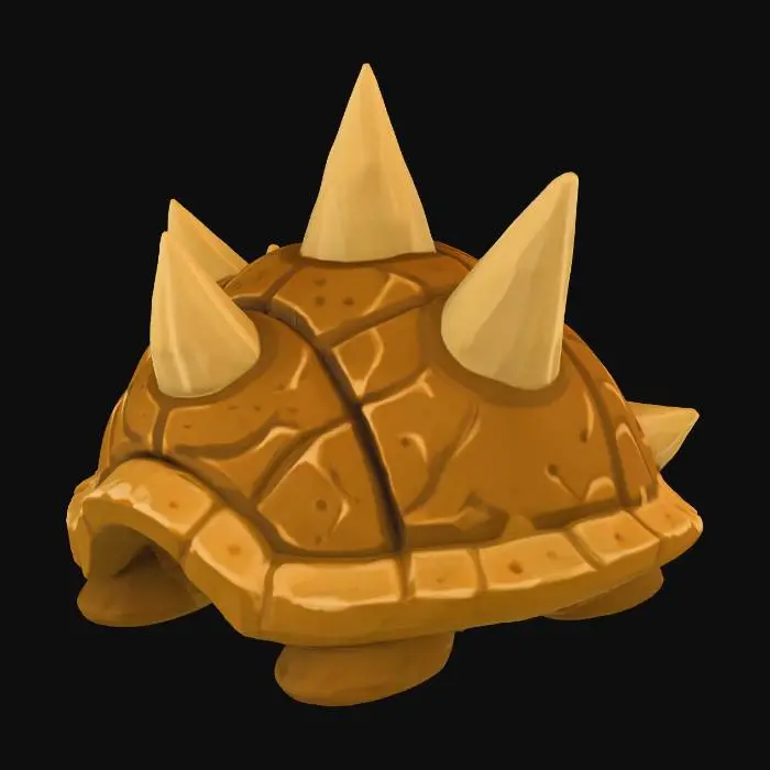 3D model for Spiky Shell