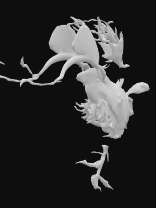 3D model for Blooming Fantasy