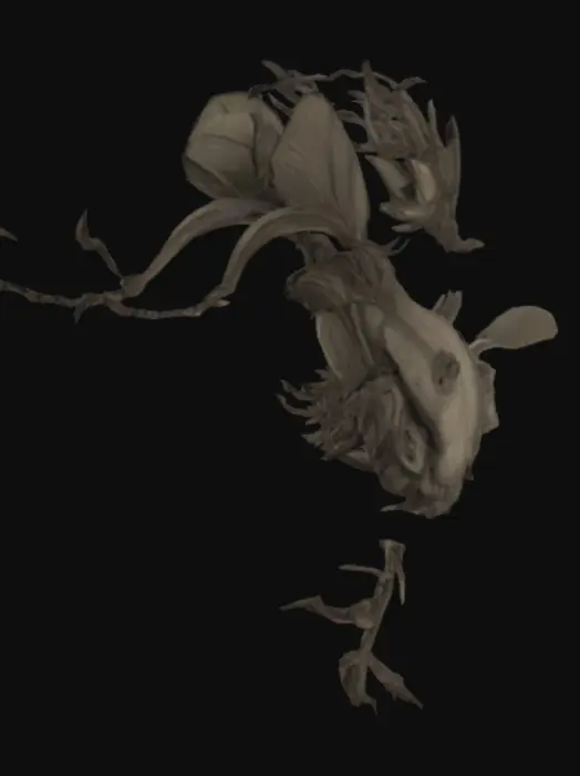 3D model for Blooming Fantasy