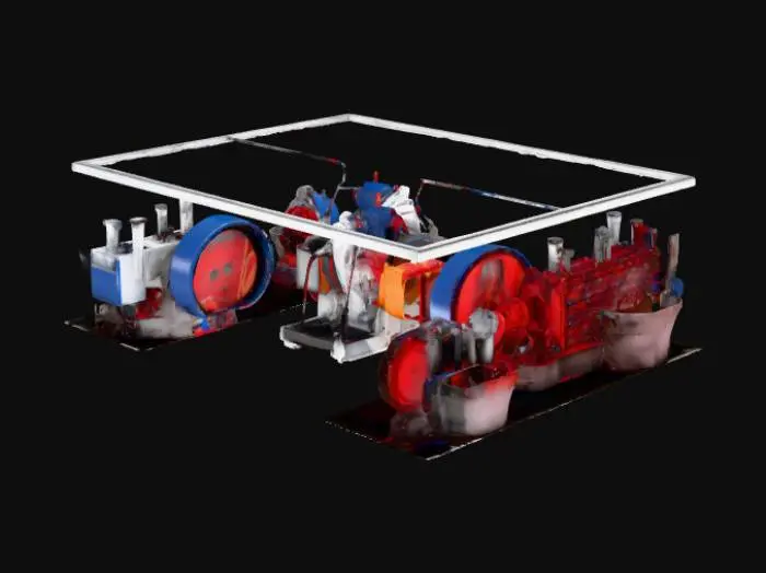3D model for Factory Floor Overview