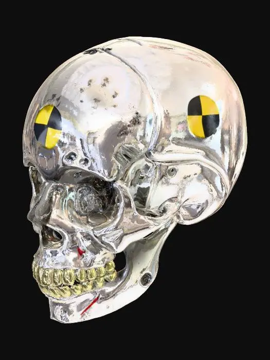3D model for Crash Test Skull