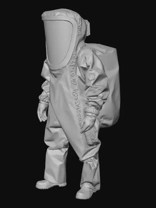3D model for Hazmat Suit