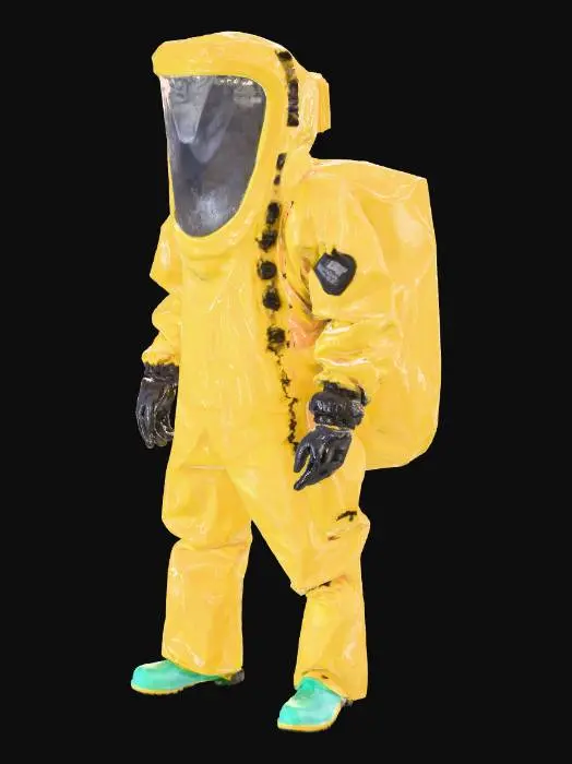 3D model for Hazmat Suit