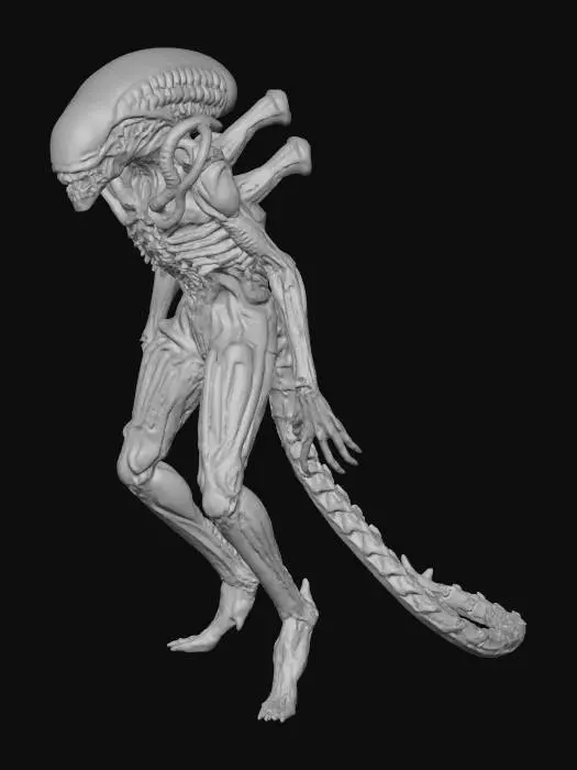 3D model for Alien Creature