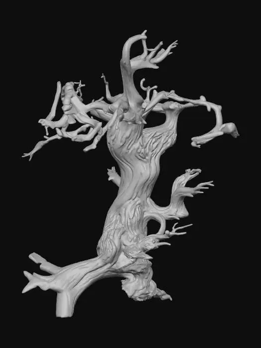 3D model for Twisted Elegance