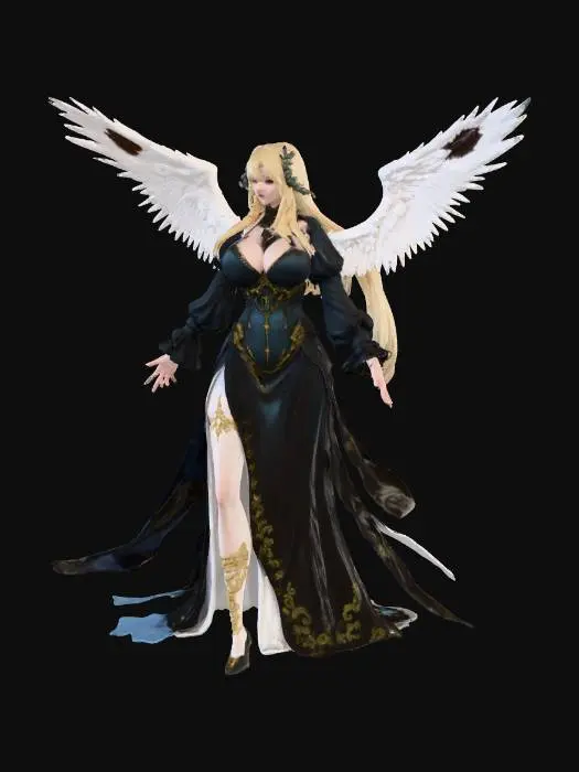 3D model for Celestial Elegance