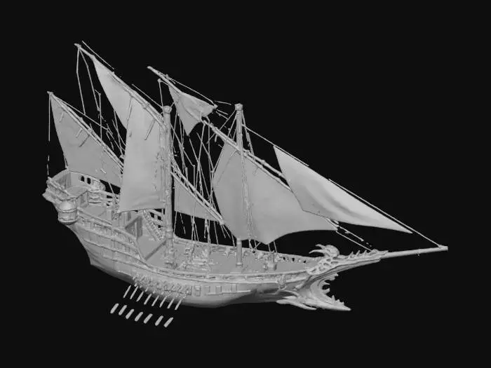 3D model for Sailing Vessel Design
