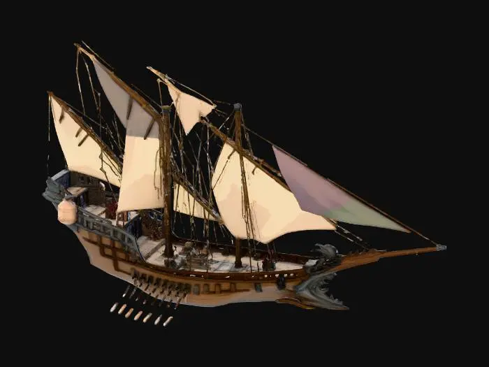 3D model for Sailing Vessel Design
