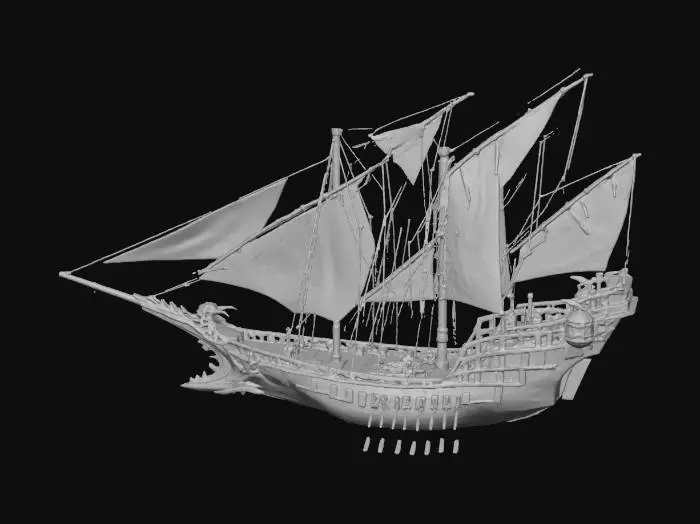 3D model for Sailing Vessel Design