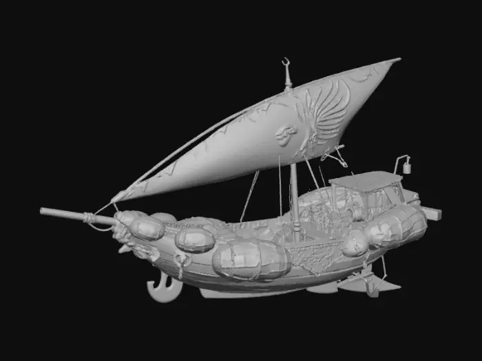 3D model for Airship Voyage