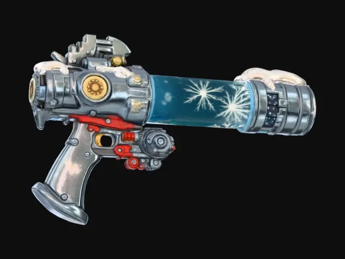 3D model for Frostblaster 3000, #Christmas2025#