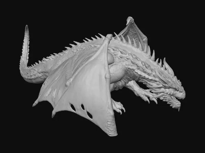 3D model for Fury of the Ancient Dragon