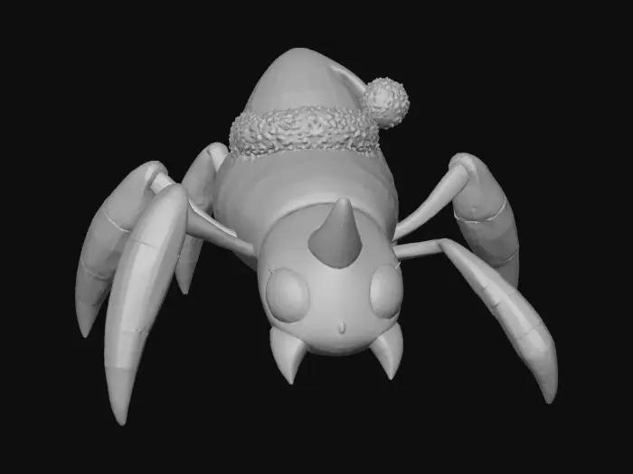3D model for Bubbly Arachnid, #Christmas2025#