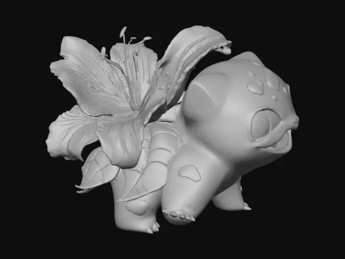 3D model for Pocket Monster Flower