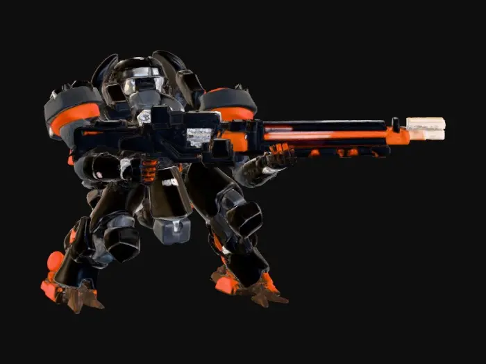 3D model for Mech Arena Battle