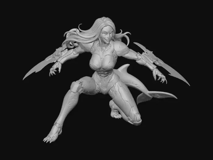 3D model for Orcana Battle Angel