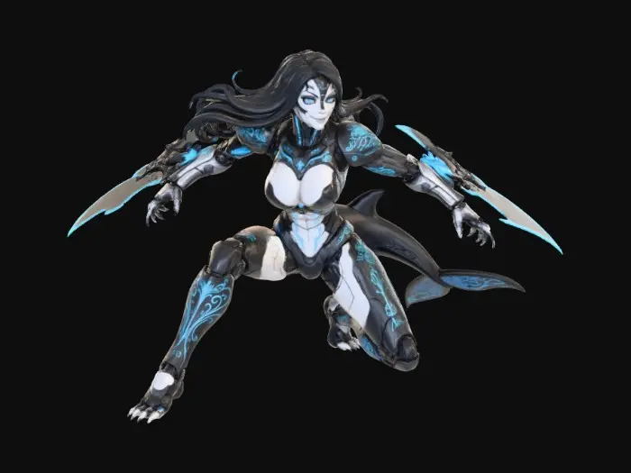 3D model for Orcana Battle Angel