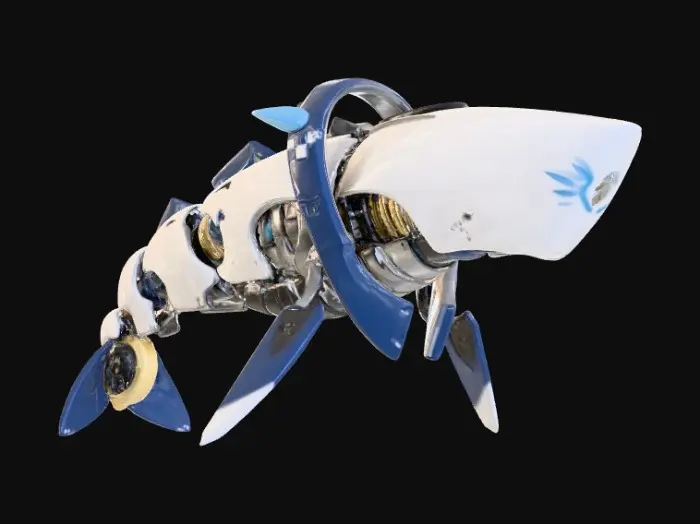 3D model for Cyber Whale