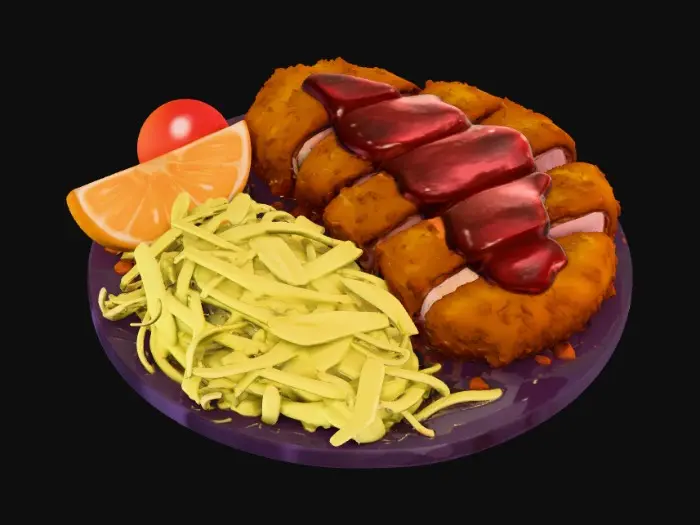 3D model for Ton-Katsu Delight