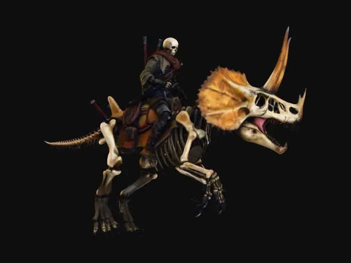 3D model for Skull Rider