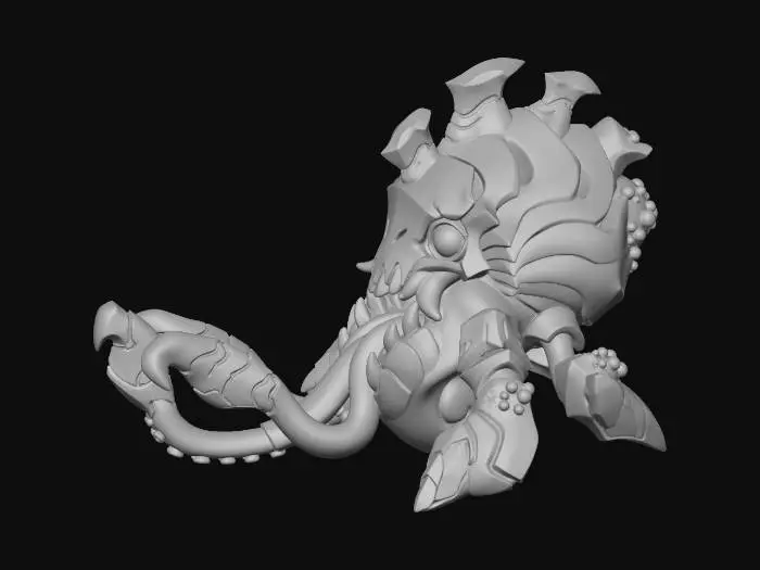 3D model for Coralback Tonguewyrm