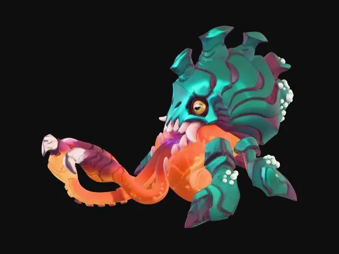 3D model for Coralback Tonguewyrm