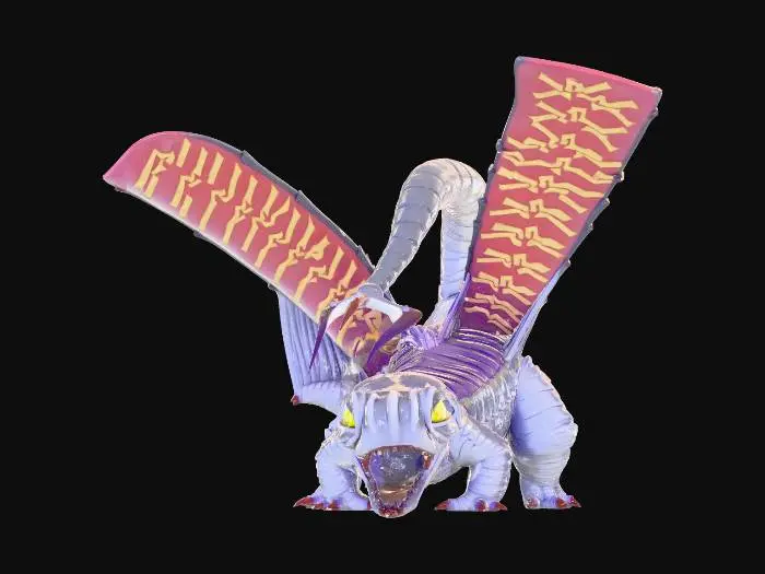 3D model for Scythewing Dragon
