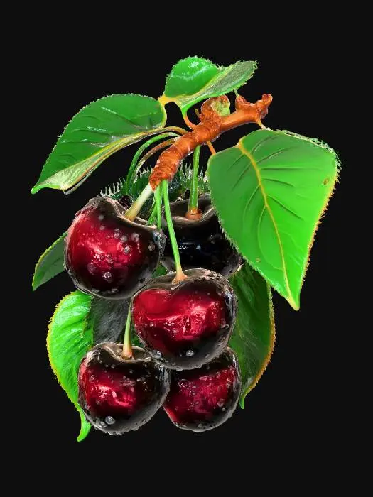 3D model for Cherries in Dew