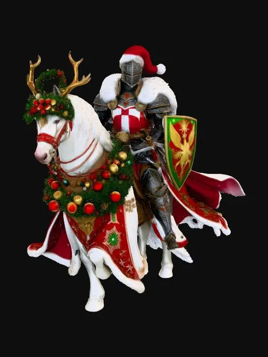 3D model for Yuletide Knight, #Christmas2025#