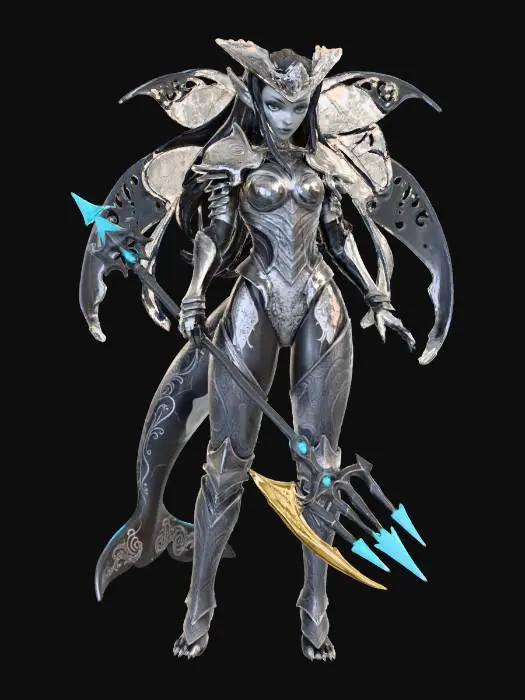 3D model for Armored Orcana