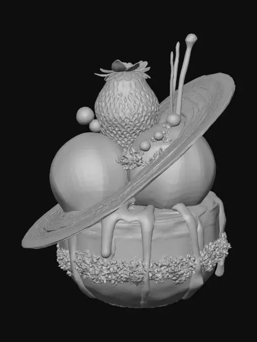 3D model for Galaxy Dessert Delight, #Christmas2025#