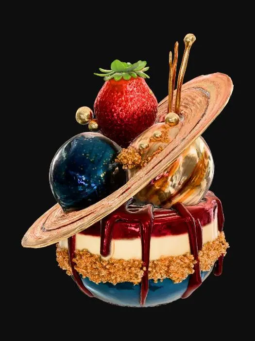 3D model for Galaxy Dessert Delight, #Christmas2025#