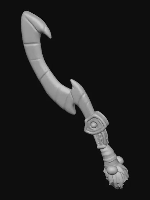 3D model for Candy Cane Dagger, #Christmas2025#