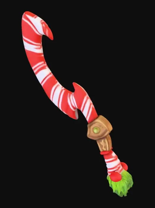 3D model for Candy Cane Dagger, #Christmas2025#