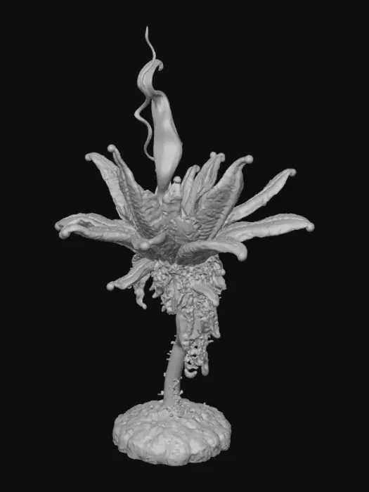 3D model for Frostfire Blossom, #Christmas2025#