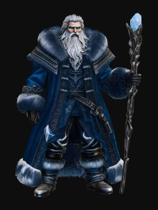 3D model for Winter Wizard, #Christmas2025#