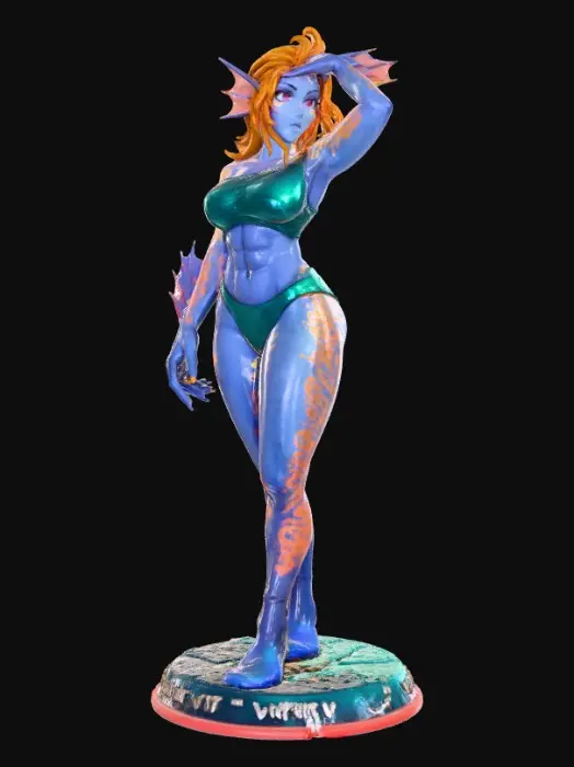 3D model for Mystic Sea Guardian