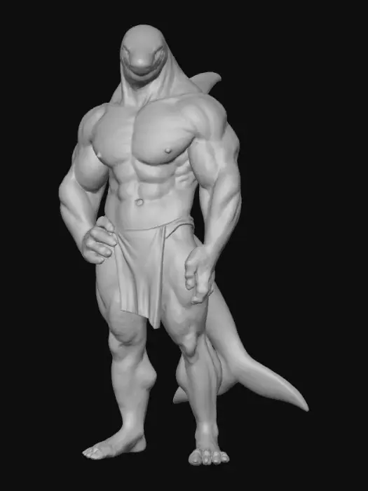 3D model for Orca Warrior