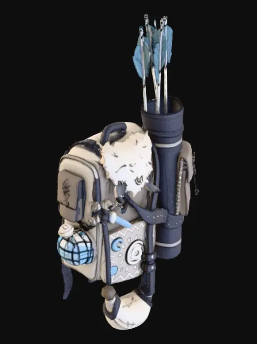 3D model for Archer's Pack