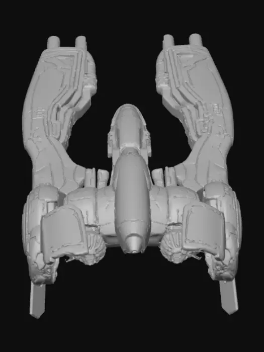 3D model for Starblade Interceptor