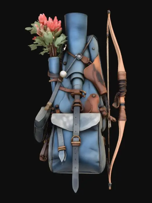 3D model for Nomadic Elegance