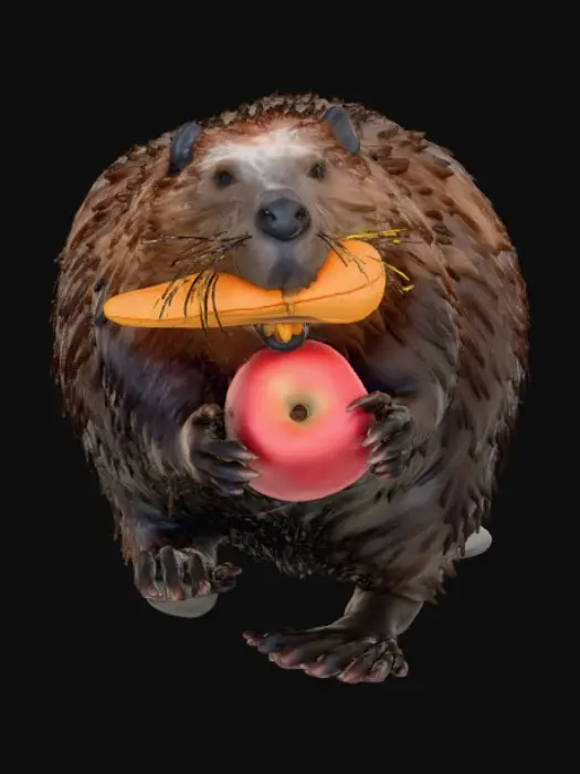 3D model for Beaver's Balanced Breakfast